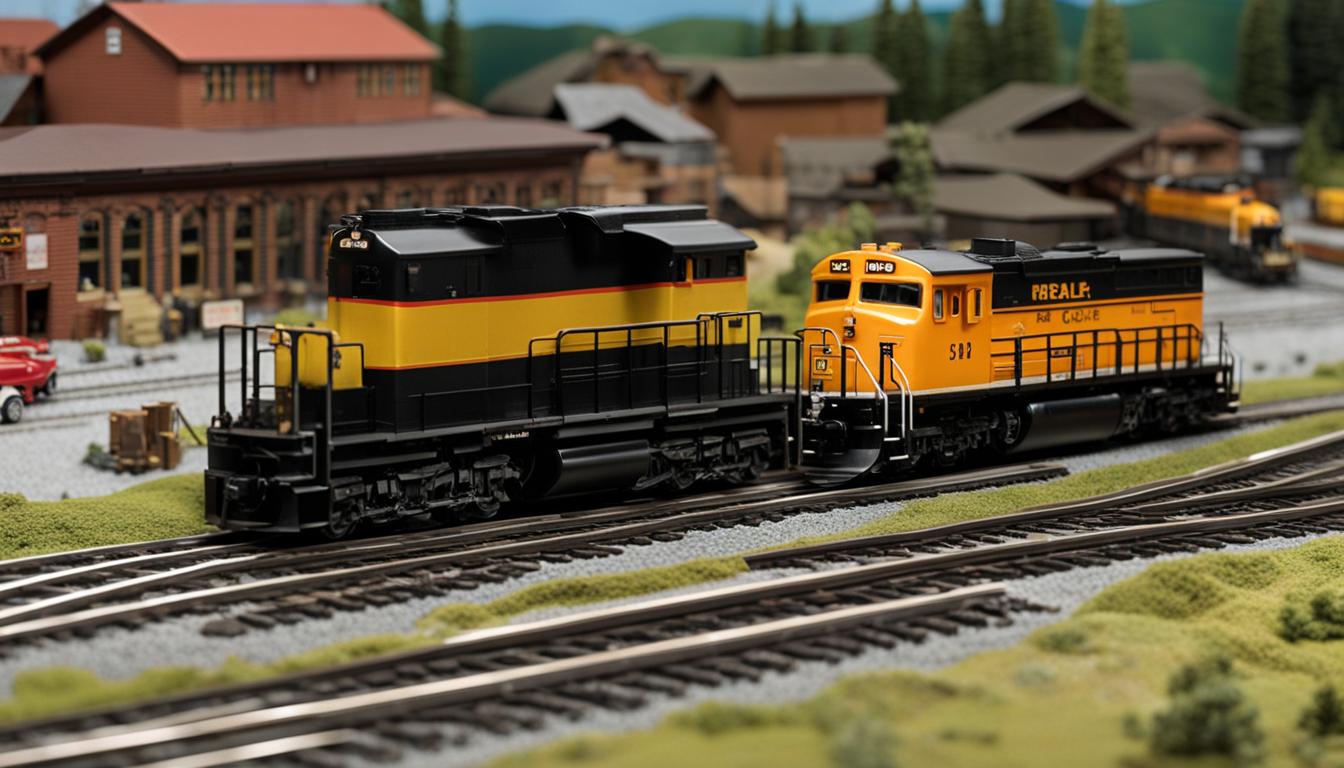 n scale trains vs ho